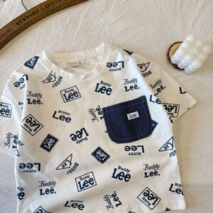 children's trendy buddy lee printed t shirt summer