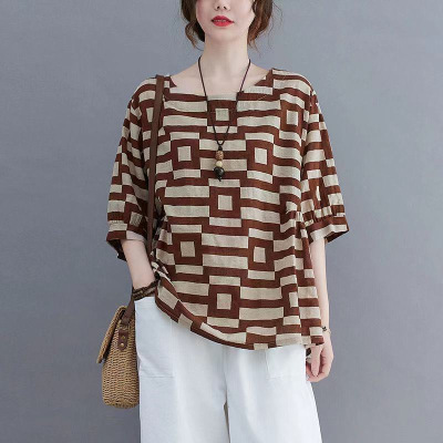 plus size women t shirt black plaid summer slim fit plus size women t shirt black plaid summer slim fit
