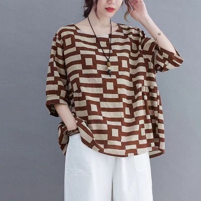 plus size women t shirt black plaid summer slim fit plus size women t shirt black plaid summer slim fit