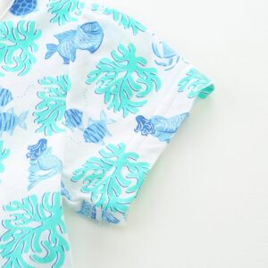 Kids Ocean Print Cotton Dress for Girls 3-8Y | Trendy Girls Kids Dress | Premium Kids Clothing Pakistan | Maria Finds Store