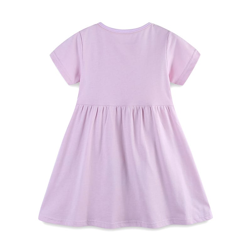 Kids Rainbow Cloud Dress Light Pink 2-5Y Kids Rainbow Cloud Dress Light Pink 2-5Y for Girls | Trendy Baby Girls Dress | Premium Kids Clothing Pakistan | Maria Finds Store