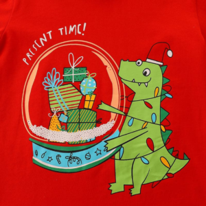 Kids Long Sleeve Cartoon T-Shirt Christmas Style | Trendy Kids Clothing | Baby Dress | Premium Winter Kids Wear Pakistan | Maria Finds Store