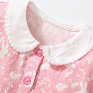 Pink Doll Collar A-Line Dress for Girls Summer Wear Pink Doll Collar A-Line Dress for Girls Summer Wear | Kids Clothing Pakistan | Maria Finds Store