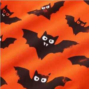 Kids Halloween Bat Print Cotton Sweater Orange Long Sleeve for Boys | Trendy Baby Boys Kids Clothing | Premium Quality | Maria Finds Store Pakistan