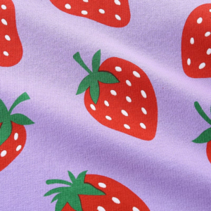 Girls Strawberry Print Sweatshirt Autumn Casual Purple Girls Strawberry Print Purple Sweatshirt Autumn Casual Baby Dress Kids Trendy Wear
