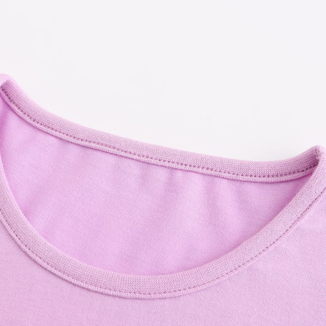 Girls Summer Cotton T-Shirt Short Sleeve Kids Fashion Girls Summer Cotton T-Shirt Short Sleeve | Trendy Baby Girls Kids Clothing | Premium Summer Fashion in Pakistan | Maria Finds Store