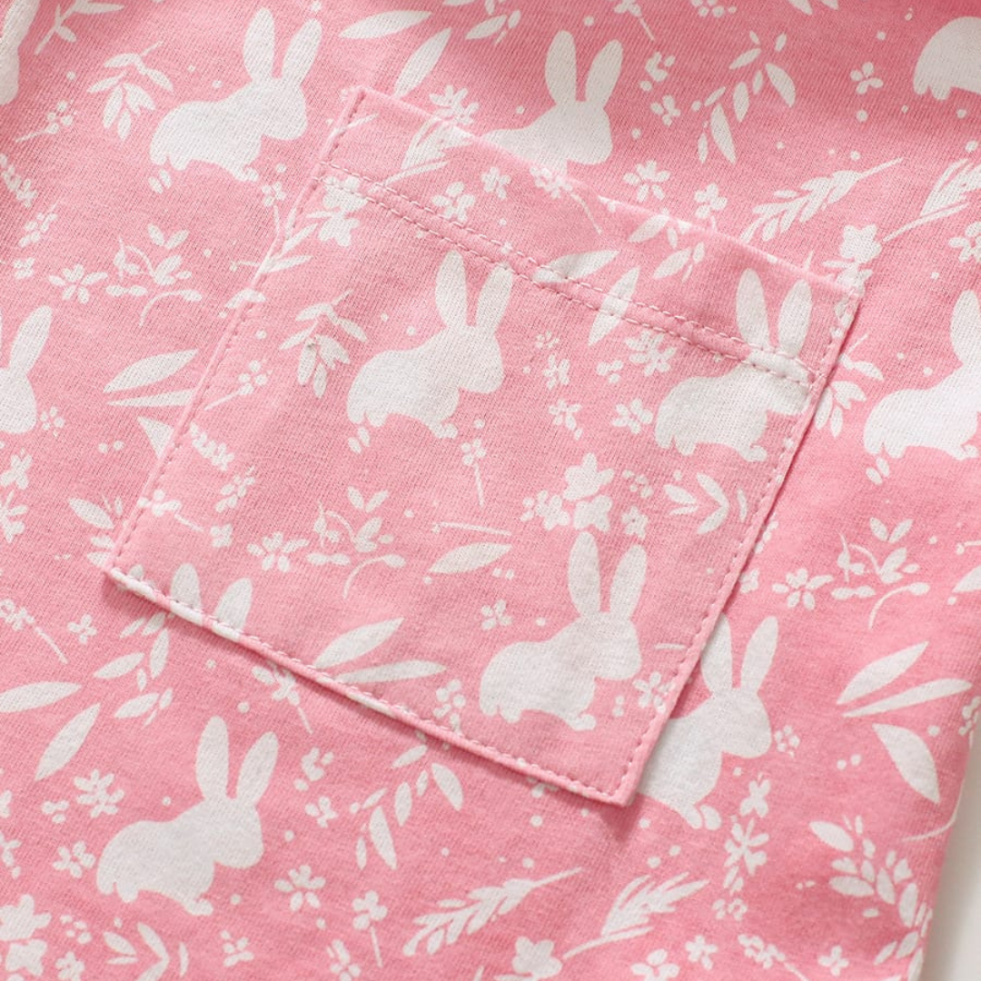 Pink Doll Collar A-Line Dress for Girls Summer Wear Pink Doll Collar A-Line Dress for Girls Summer Wear | Kids Clothing Pakistan | Maria Finds Store
