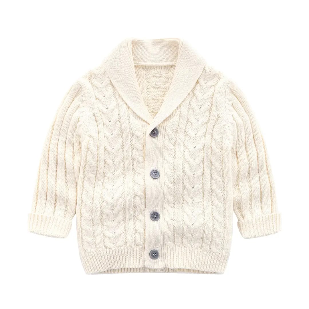 Baby Cable Knit Cardigan Navy Beige Cream Red Embroidered Princess Skirt Dress for Girls, Trendy Kids Baby Dress | Maria Finds Store Pakistan