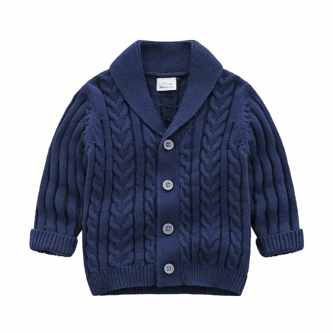 Baby Cable Knit Cardigan Navy Beige Cream Red Embroidered Princess Skirt Dress for Girls, Trendy Kids Baby Dress | Maria Finds Store Pakistan