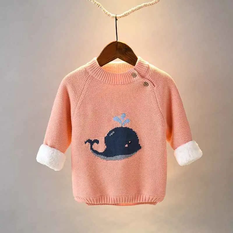Baby Boys Thick Knit Sweaters with Whale Design Baby Boys Thick Knit Sweater with Whale Design, Trendy Baby Boys Clothing, Kids Wear Pakistan | Maria Finds Store